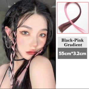 Tóc giả kẹp Highlight phong cách Hàn Quốc tóc light giả nhiều màu cá tính shop