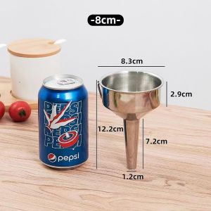 กรวยไวน์ กรองน้ำมัน ช่องทาง สแตนเลส ทนทาน แกดเจ็ต กระชอน ครัวเรือน เครื่องจ่ายของเหลว อาหาร กรวยกรอกน้ำ ของเหลว กรวย สําหรับเติมน้ำมัน น้ำผึ้ง