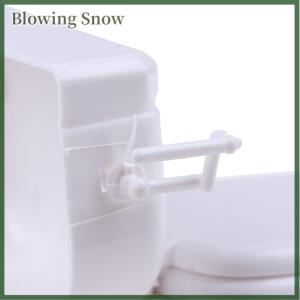 Blowing Dollhouse Furniture Vintage Bathroom Toilet Miniature Toys Dolls Accessories