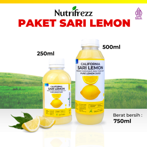 Nutrifrezz - Sari Lemon - Diet Detox - Sari Lemon Asli Murni Perasan Original - 750ml