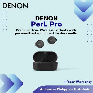 Denon PerL Pro -  Wireless noise-canceling earbuds with personalized sound