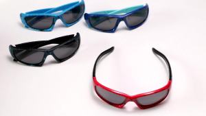 Ralferty Cool Kids Sunglasses Polarized Anti UV400 Outdoor Riding Sport Sun Glasses Child Boy Girl Spider Cobweb Shade 3-9 Year