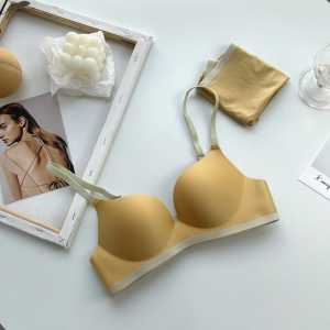 Bra BH Premium Push Up Tanpa Kawat Pakaian Dalam Wanita Motif Polos Cantik Import