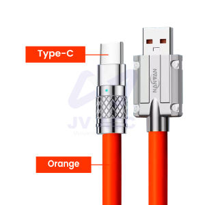 NVN-KD46 SILICONE KABEL DATA CHARGER FAST CHARGING TYPE TIPE C / MICRO USB 120W MURAH