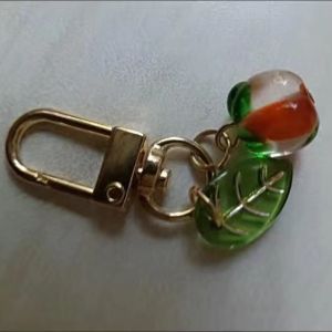 Good things happen persimmons and peanuts symbolize beauty keychains pendants car ornaments gifts for friends to get married