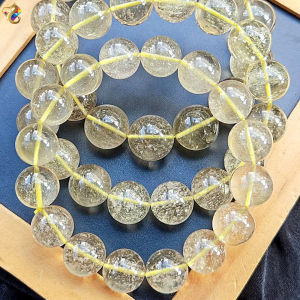 Collection Grade Libyan Desert Glass Meteorite Bracelet