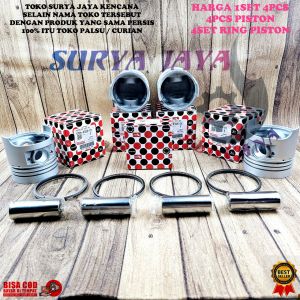 PISTON SEHER + RING PISTON STD 1SET DAIHATSU F70 TAFT GT