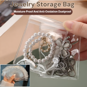 Jewelry Storage Bag Accessories Storage Bag Packaging Self Sealing Pouches Moisture-Proof And Anti-Oxidation Dustproof
