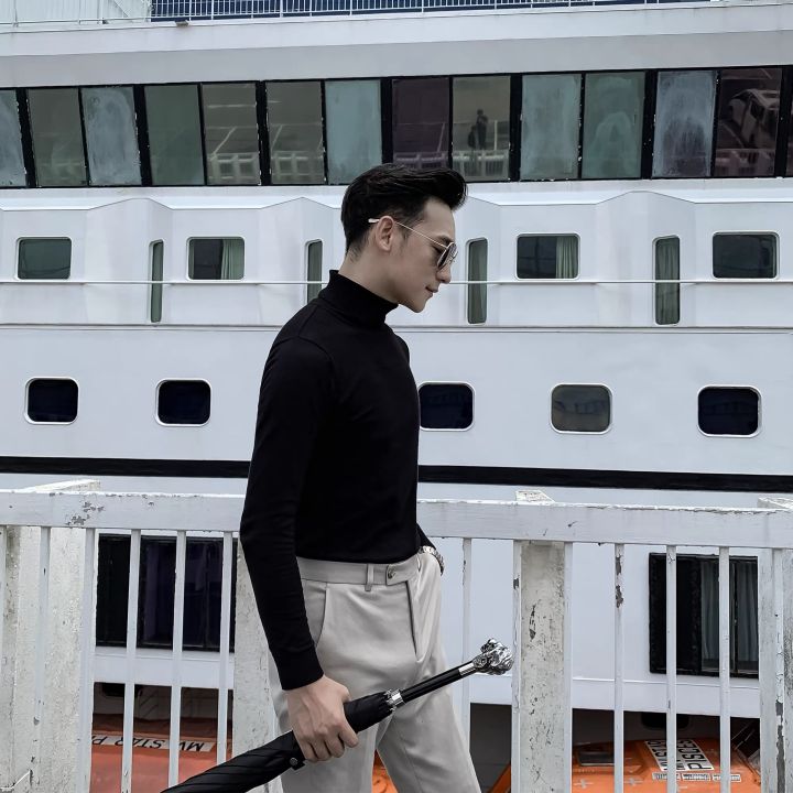 Korean hot sale turtleneck sweater