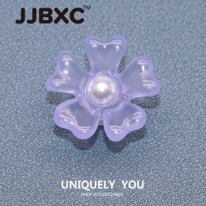 Three-dimensional chain buckle Transparent flower pattern For decorating shoes easy to do by yourself.