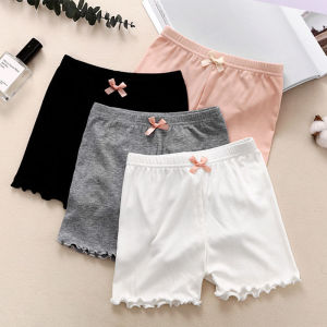 Cacti Keno 4Pcs Girls Modal Safety Pants Bottom Underwear Safety Pants For Kids Girl Boxer Student Dance Kids Underwear