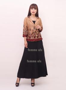 Femme Ols - Atasan Blouse Batik Katun Rayon 4067 Premium berkualitas