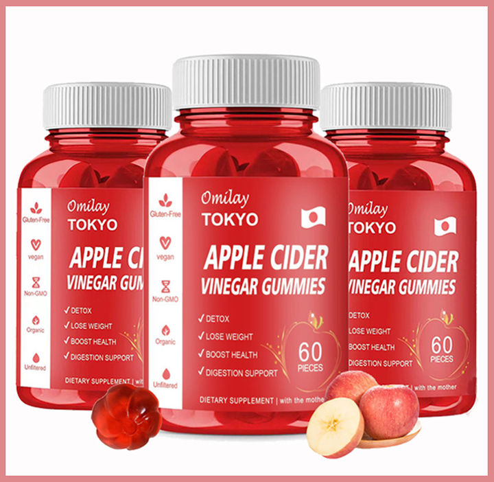 Omilay Apple Cider Vinegar Gummies TOKYO Weight Control/Vitamin