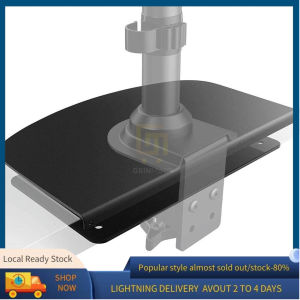 Monitor Mount Reinforcement Plate for Fragile Tabletop Steel Bracket Plate Fits Most Monitor