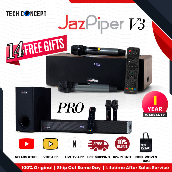 【JazPiper Pro / JazPiper Plus with Smart Voice】 AllinOne Family