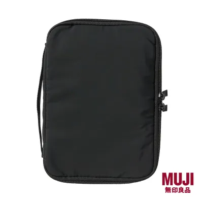 MUJI Removable Pen Case Planner Cover / Black