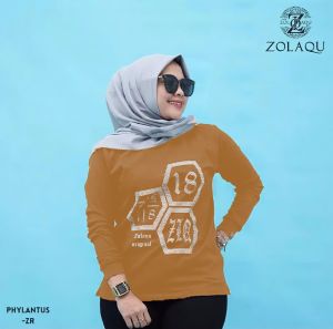 Baju Kaos Atasan Blus Pakaian Adem Tebal Wanita Cewek Perempuan Ibu Cantik Fashion Ootd Jumbo Murah Oblong Lengan Panjang Polos Terbaru Switer Kekinian Viral Muslimah Hijab Dewasa Cod
