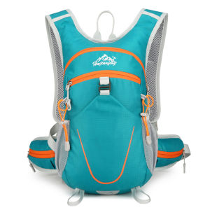 Large Capacity Oxford Cloth Cycling Backpack Breathable Water-Resistant Lightweight Outdoor Travel Bag
