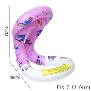 AKA New Arrival Angel Wings Design Kids Inflatable Life Vest Swimming Jacket for Children Toddler Water Safety Vest Swim Trainer Floater for Kids Learning to Swim High Buoyancy Lifejacket for Summer Pool Activities