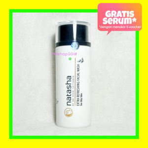 Natasha Skincare Extra Refreshing Facial Wash for Oily Skin 150 gram dr Fredi Setyawan Original Sabun Wajah Berminyak