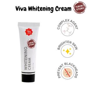 VIVA WHITENING CREAM 15GR KRIM PENCERAH WAJAH ORI BPOM HALAL