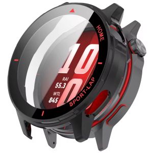 Tempered Glass+Case For Huawei Watch GT Runner 2 smartwatch Screen Protector Frame Bumper Cover