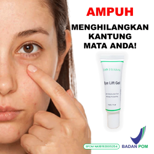 Eye Cream Penghilang Kantung Mata Panda BPOM Eye Lift Gel Treatment Krim Paling Ampuh Permanen Pemudar Pelembab Kantong Area Sekitar Mata Hitam Kerut Kendur Keriput Anti Penuaan Dini Original Asli Viral