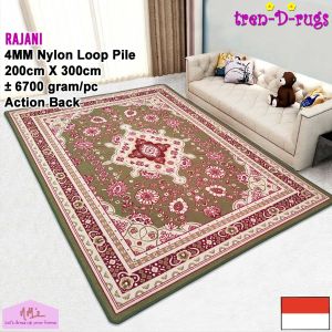 Tren-D-rugs Karpet eropa jumbo modern vintage alas lantai ruang tamu tidur 200 cm x 300 cm - NMs