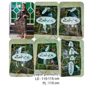 TERBARU DASTER MEWAH ZAHRA JUMBO DADA REMPEL DRESS ZAHRA LD 115 TERBARU DEPAN LENGAN PENDEK 3/4 MURAH ADEM RAYON BATIK DRESS WANITA MOTIF ETNIK DASTER RAYON PREMIUM KEKINIAN BUMIL