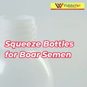 500pcs 100ml Assorted Semen Squeeze Bottles For Pig Swine Breeding Farm Use pig artificial insemination bottle