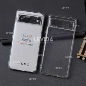 Google Pixel 6 Google Pixel 6 Pro Google Pixel 6A Premium Tpu 2.0mm Softcase Silikone Super Bening Clear Case Google Pixel 6 Google Pixel 6 Pro Google Pixel 6A