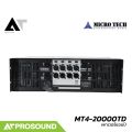 MICROTECH MT4-20000TD เพาเวอร์แอมป์ 4 แชนแนล คลาส TD กำลังขับ 3000 วัตต์ที่ 4 โอห์ม AT Prosound. 
