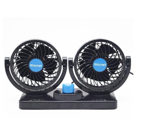 Mitchell HX-T303 Double Headed Vehicle Fan | Lazada PH