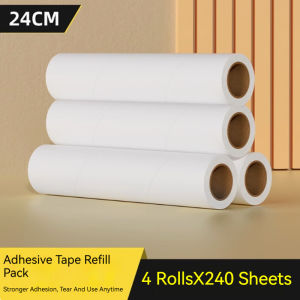 16/24CM Extra Large Lengthened Sticky Roller Hair Removal Artifact Can Peel The Roller To Change Pape