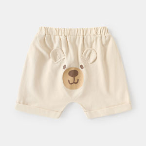 《501》 ทารกใหญ่ pp ชุดกางเกงขาสั้นฤดูร้อนสำหรับเด็กชายและเด็กหญิง 3 ปี 6 กางเกงบางแบบสบายสำหรับเดือน Y8578