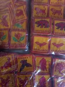 bordir Tanda regu Pramuka putra putri 100 pcs semacam