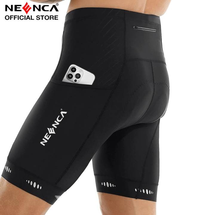 Women's 4D Padded Bike Shorts Cycling Underwear with Pockets UPF50+ –