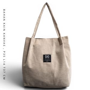READY TAS TOTE BAG KANVAS GONI TERLENGKAP TAS WANITA NEVSET SEMARANG RAGAM DESIGN MOTIF