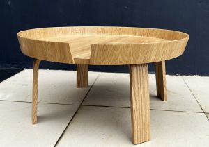 Lumiere Oak Center Table / Modern Side Table -FRM3259