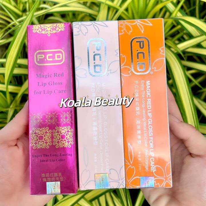 p.c.d magic young look lip gloss SON DƯỠNG KÍCH MÀU MÔI GIÚP MÀU MÔI SAU PHUN LÊN MÀU ĐỀU VÀ CHUẨN TONE Get Glossy with the