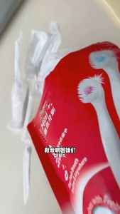 【SG Stock】Portable Disposable Toothbrush with Built-in Toothpaste Fresh Breath for Travel & Hotel