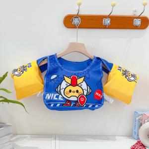 Áo phao bơi cho bé kèm phao tay in hình họa tiết Áo phao áo vest trẻ em SIÊU NHẸ SIÊU BỀN có thể điều chỉnh kích thước