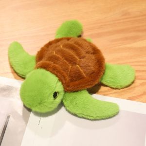SKJK Whale Crab Sea Animals Plush Toy Marine Animal Simulation Stuffered Sea Turtle Boy Girl Super Soft Octopus Fish Doll Xmas Gift