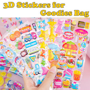 Kids 3D Stickers for Goodie Bag Children Day Gift