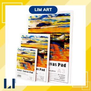 Sổ vẽ Canvas Pad khổ A3/A4/A5 10 tờ Xinbowen