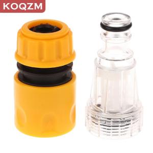 [COD] KOQZM KITCHEN Water Connector Filter Car cleaner Pressure Washer Hose Pipe Valve Adapter