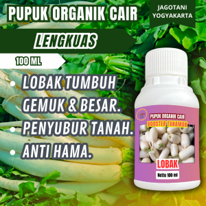 Pupuk Organik Cair Tanaman Lobak 100 Ml Tumbuh Gemuk Padat Segar Dan Subur By Jagotani Yogyakarta