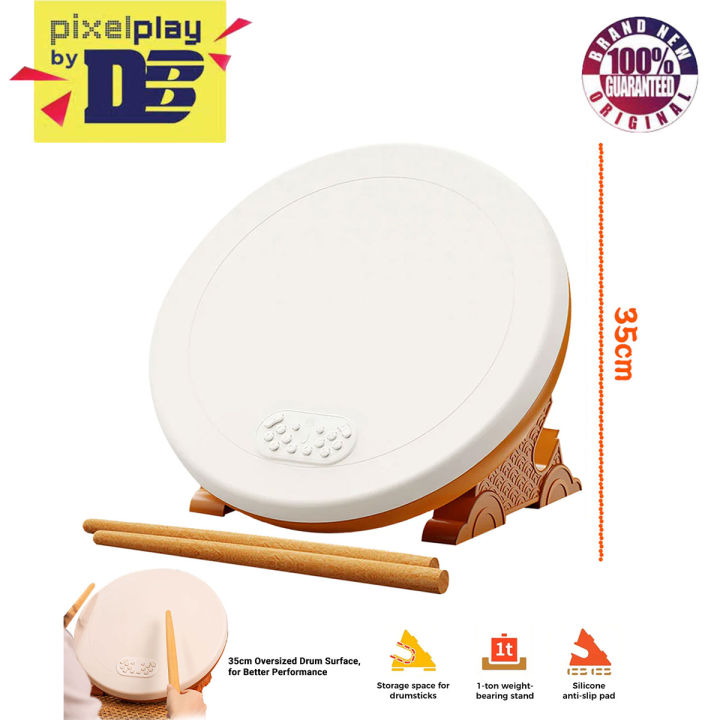 IINE Professional Taiko Drum Controller Pro Max for Nintendo