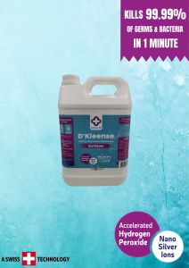 SANO-D DKleense Antimicrobial Surface Cleaner Disinfectant 5 L Drum