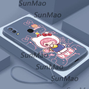 For Vivo 1906 Vivo Y11 Phone Case Animation Cartoon Design Silicone Soft Shell TPU Case Shockproof Casing Camera Protective Case